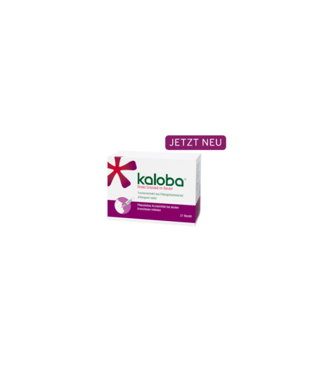Kaloba Direkt Granulat in einem Beutel, pflanzliches Arzneimittel gegen akute Bronchitis, jetzt neu.